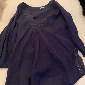 Shoshanna Navy blue cover up